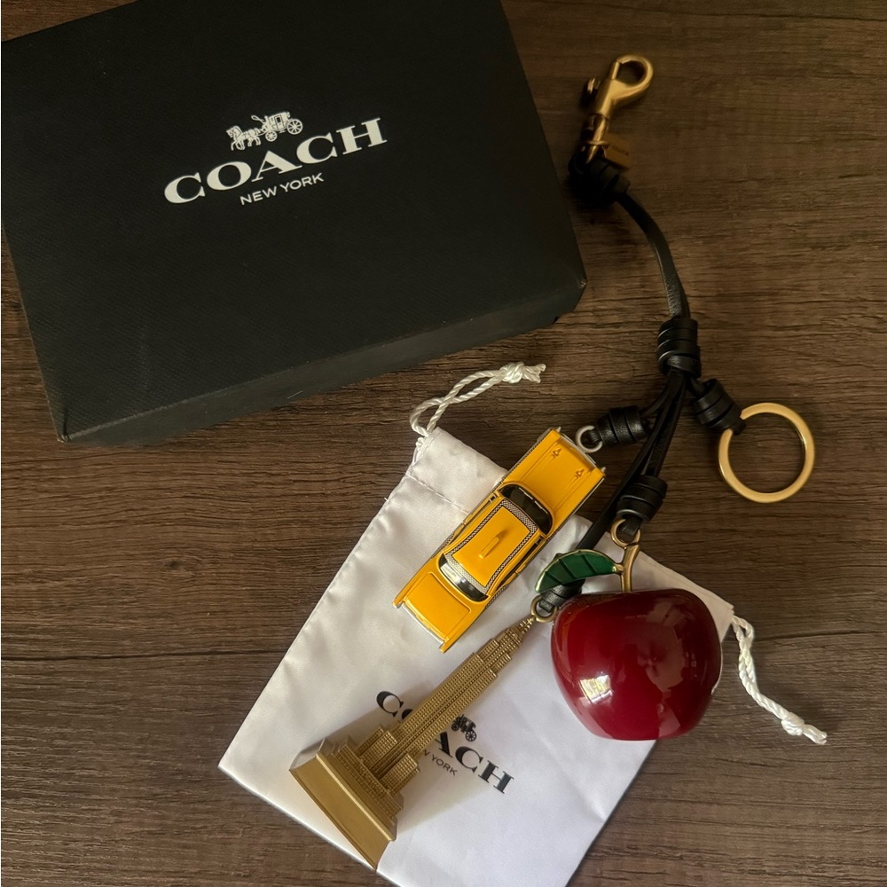 Coach Small New York Bag Charm